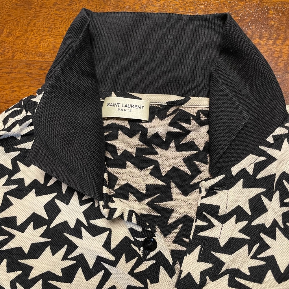 Saint Laurent Paris polo shirt, size large